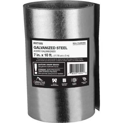 NorWesco 7 In. x 10 Ft. Mill Galvanized Roll Valley Flashing
